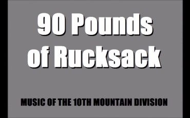 Versione originale 90 pound of rucksack